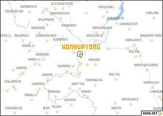 map of Wŏnhup\