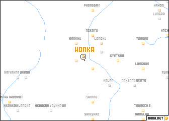 map of Wonka