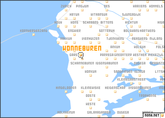 map of Wonneburen