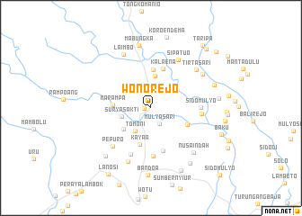 map of Wonorejo