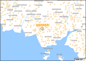 map of Wŏnp\