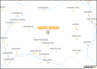 map of Wŏnp\