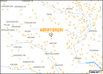 map of Wŏnp\