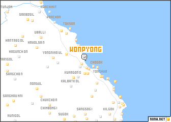 map of Wŏnp\