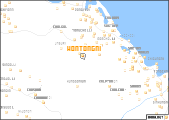 map of Wŏnt\