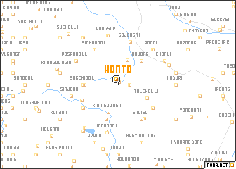 map of Wŏnt\