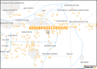 map of Woodbridge Crossing