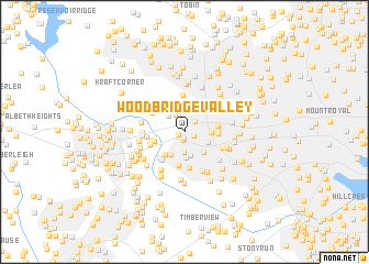 map of Woodbridge Valley