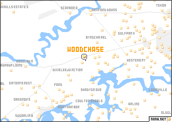 map of Woodchase