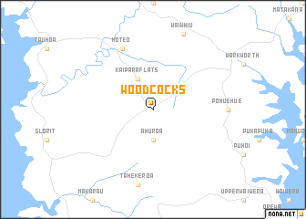 map of Woodcocks