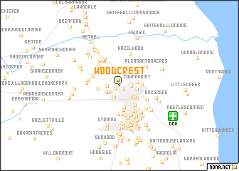 map of Woodcrest