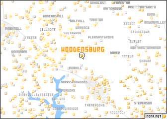 map of Woodensburg