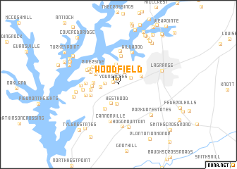 map of Woodfield
