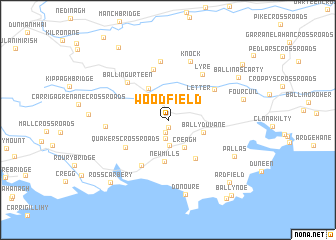 map of Woodfield