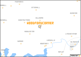 map of Woodford Corner