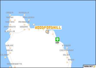 map of Woodford Hill