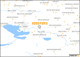 map of Woodford