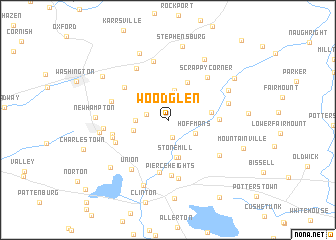 map of Woodglen