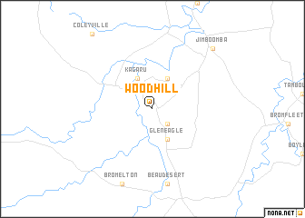 map of Woodhill