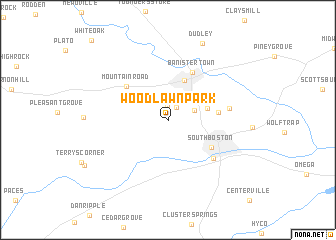 map of Woodlawn Park