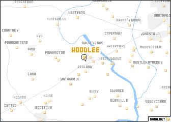 map of Wood Lee