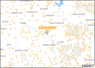 map of Woodmark