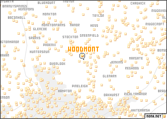 map of Woodmont