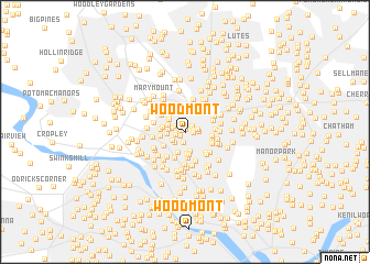 map of Woodmont