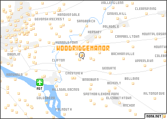 map of Wood Ridge Manor