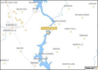 map of Woodrun