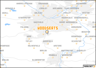 map of Woodseats