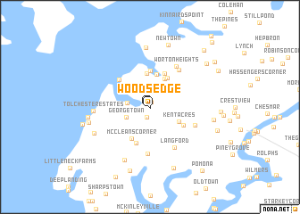 map of Woods Edge