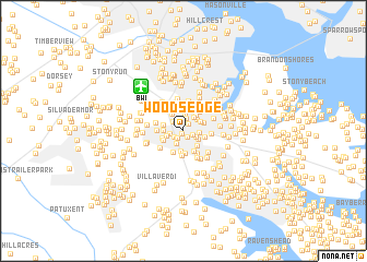 map of Woods Edge