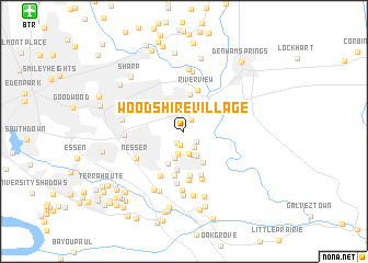 map of Woodshire Village