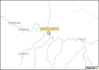 map of Woodsons