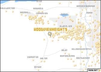 map of Woodview Heights