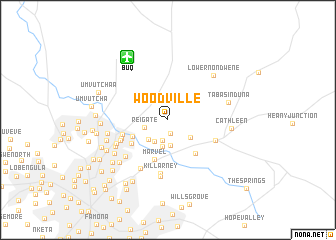 map of Woodville