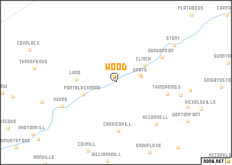 map of Wood