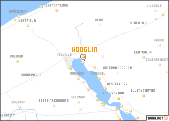 map of Wooglin