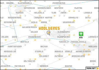 map of Woolderes