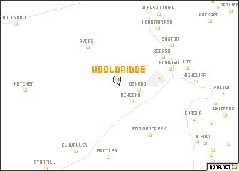 map of Wooldridge