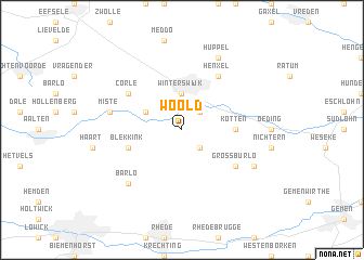 map of Woold