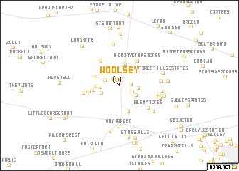 map of Woolsey