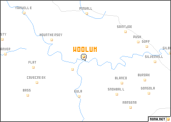 map of Woolum