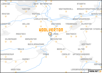 map of Woolverton