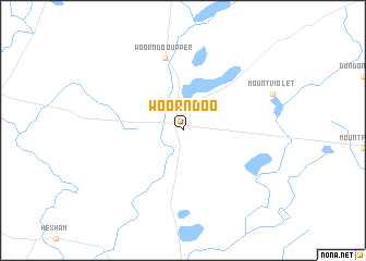 map of Woorndoo