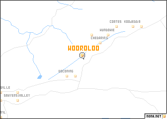 map of Wooroloo