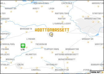 map of Wootton Bassett