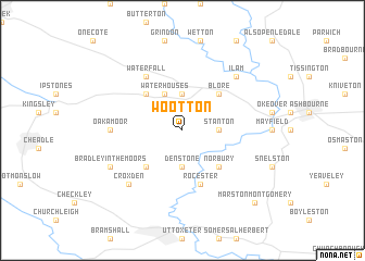 map of Wootton
