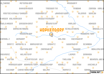 map of Wöpkendorf